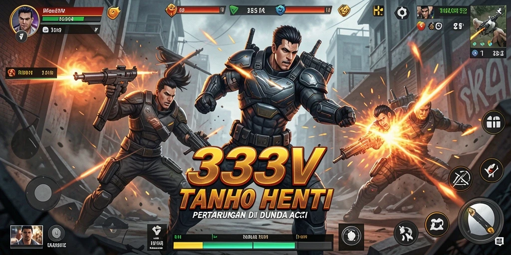 Gameplay mendebarkan dan aksi penuh ketegangan di 333V.