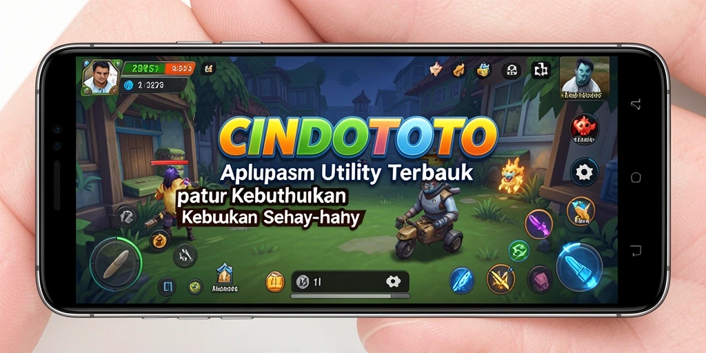 Tampilan antarmuka aplikasi CINDOTOTO yang sederhana dan fungsional.
