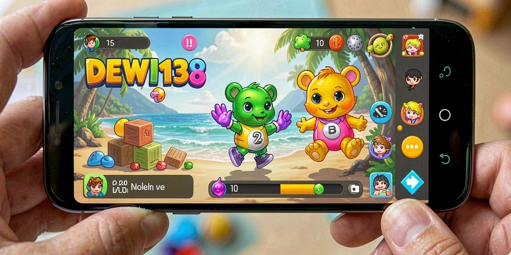 Screenshot gameplay DEWI138 menampilkan tantangan puzzle yang menarik.