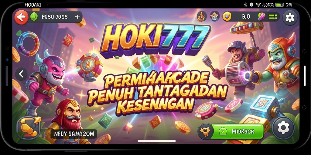 Tampilan gameplay seru HOKI777 dengan grafis yang menarik.