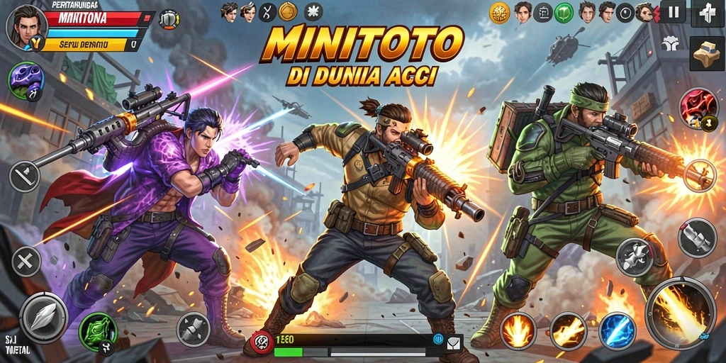 Tangkapan layar gameplay MINITOTO yang menampilkan aksi mendebarkan.