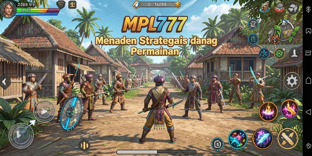 Screenshot gameplay MPL777 dengan strategi yang menegangkan.