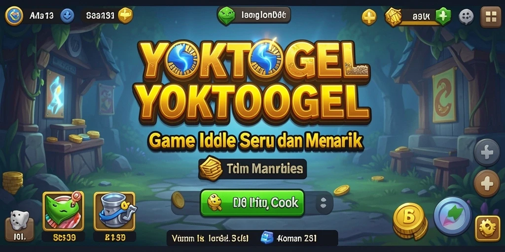 Tampilan gameplay YOKTOGEL yang menarik dengan elemen Idle.